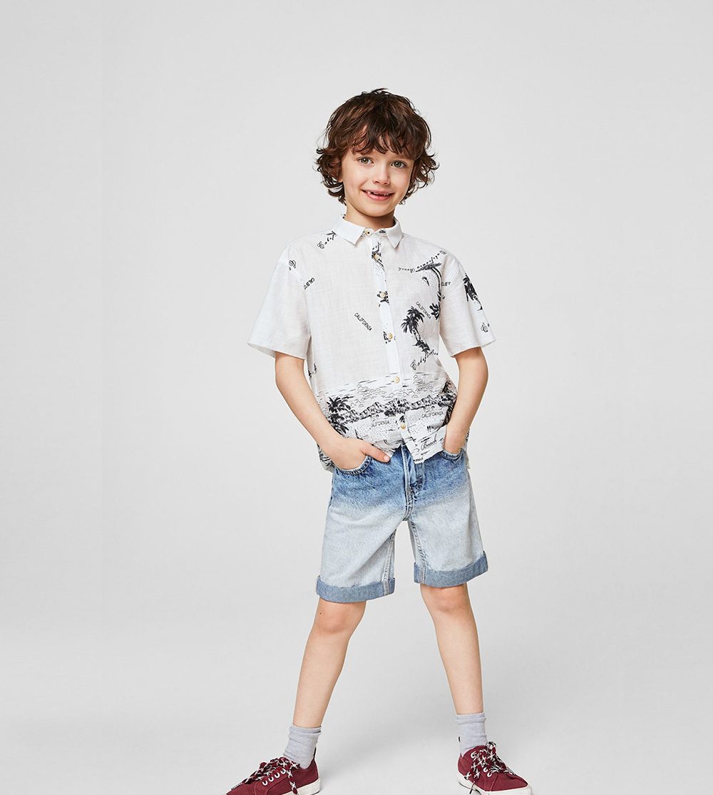 Long sleeves cotton polo