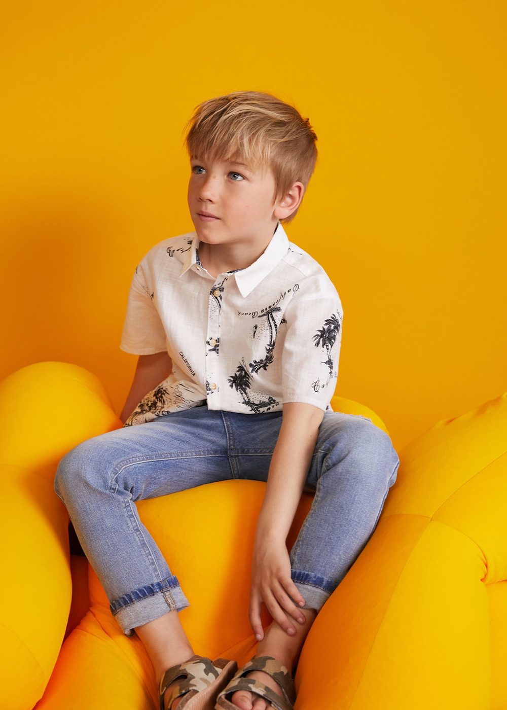 California palms trees t-shirt - Image 3